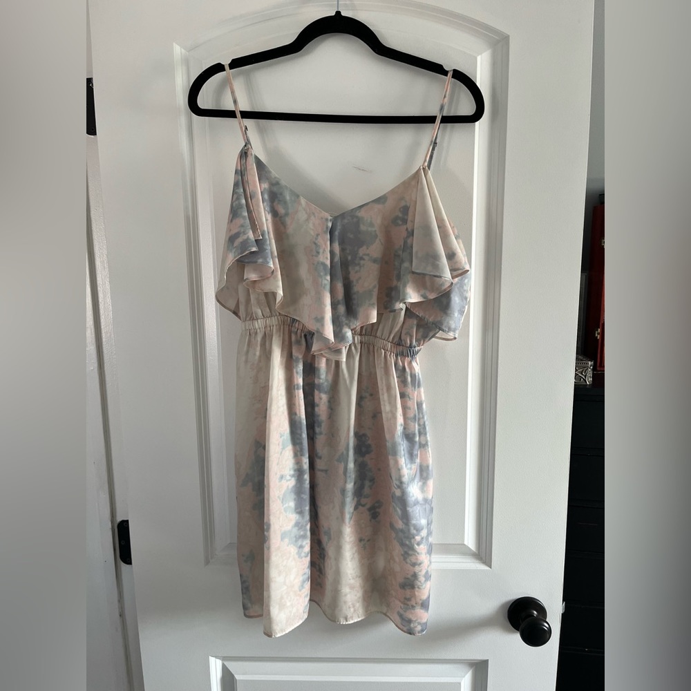 Kimchi Blue Tie Dye Sundress in Blue, Pink and White Size M Women’s